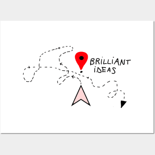 Brilliant Ideas Posters and Art